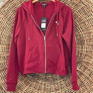 True religion zip up hoodie. NWT